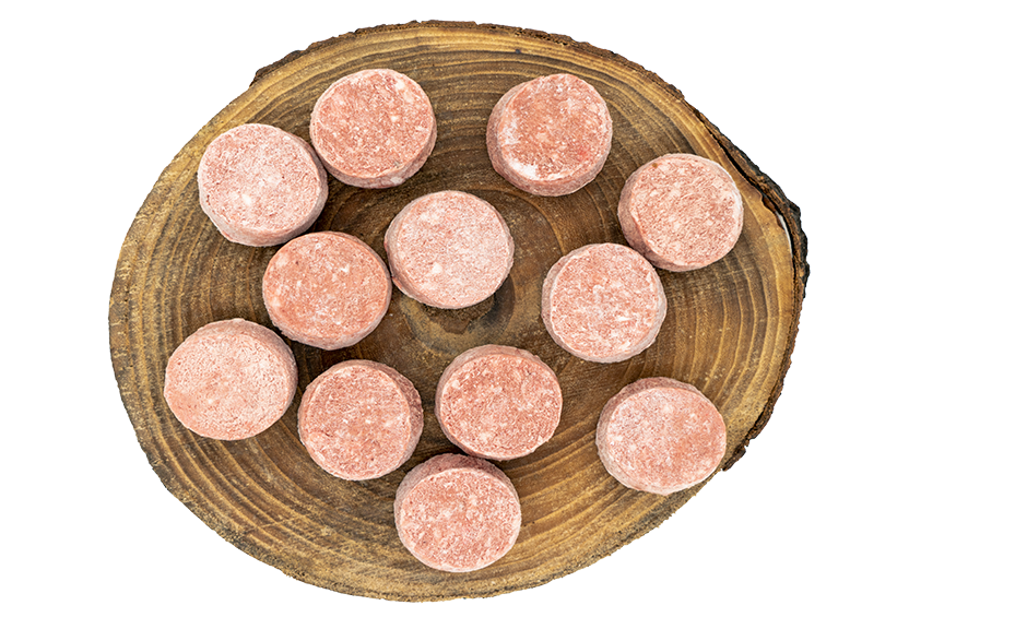 Rindfleisch-Herz-Mix gewolft 1000g Portionsware