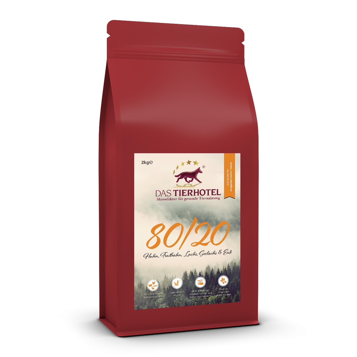 Das Tierhotel - 80/20 mit Lachs 2kg