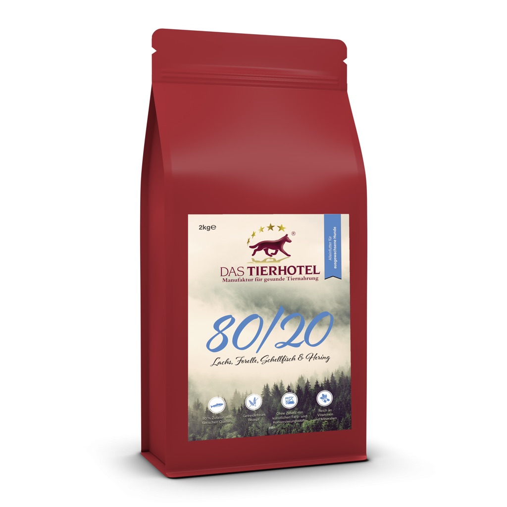 Das Tierhotel - 80/20 mit Fisch 2kg