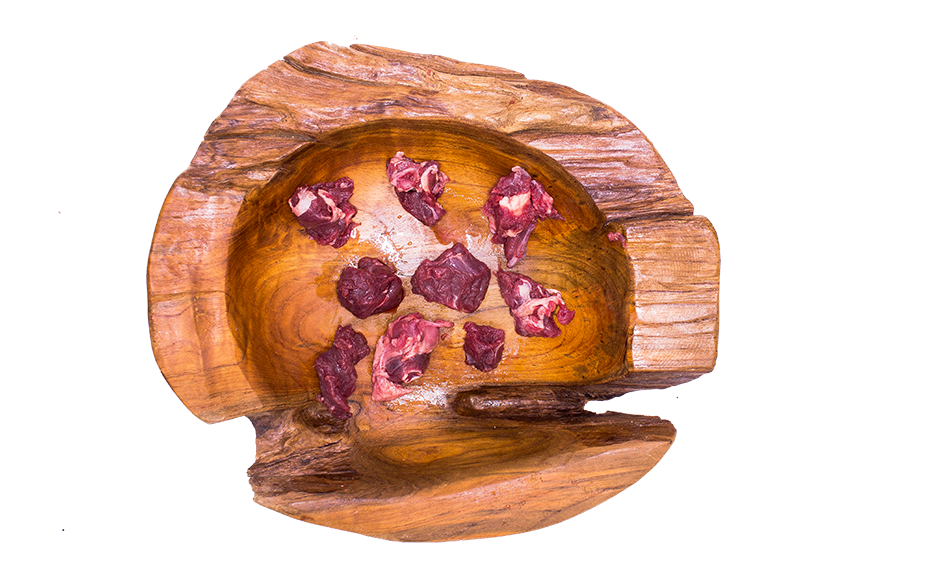 Kängurufleisch gewürfelt 1000g