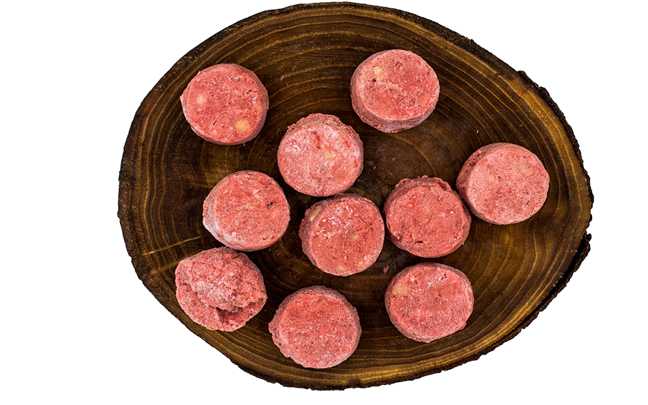 Geflügelmenü Lachsöl1000g Portionsware