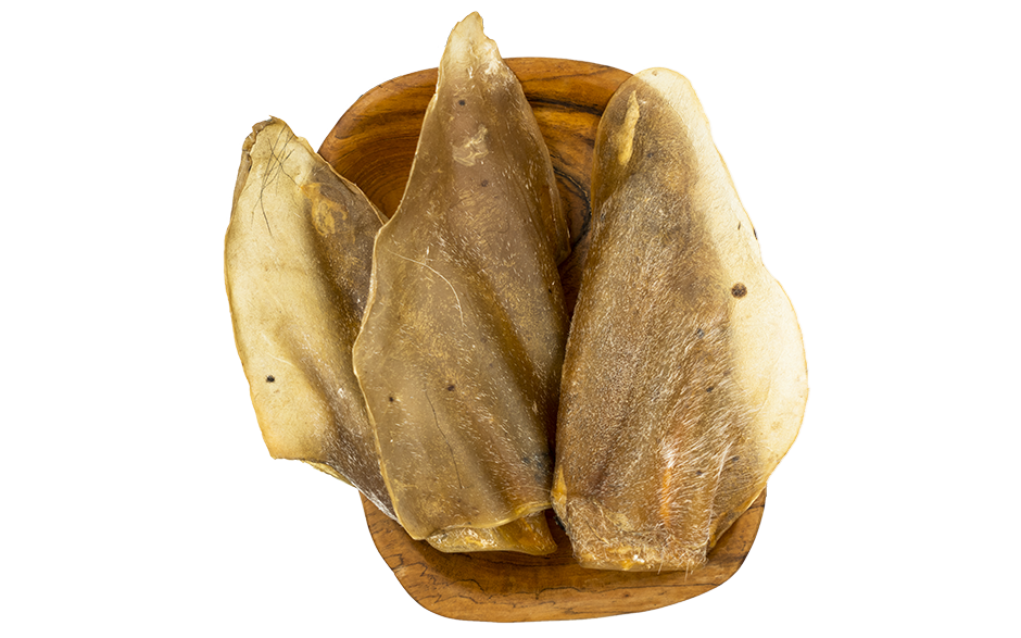 Rinderohren ohne Fell 3 Stück