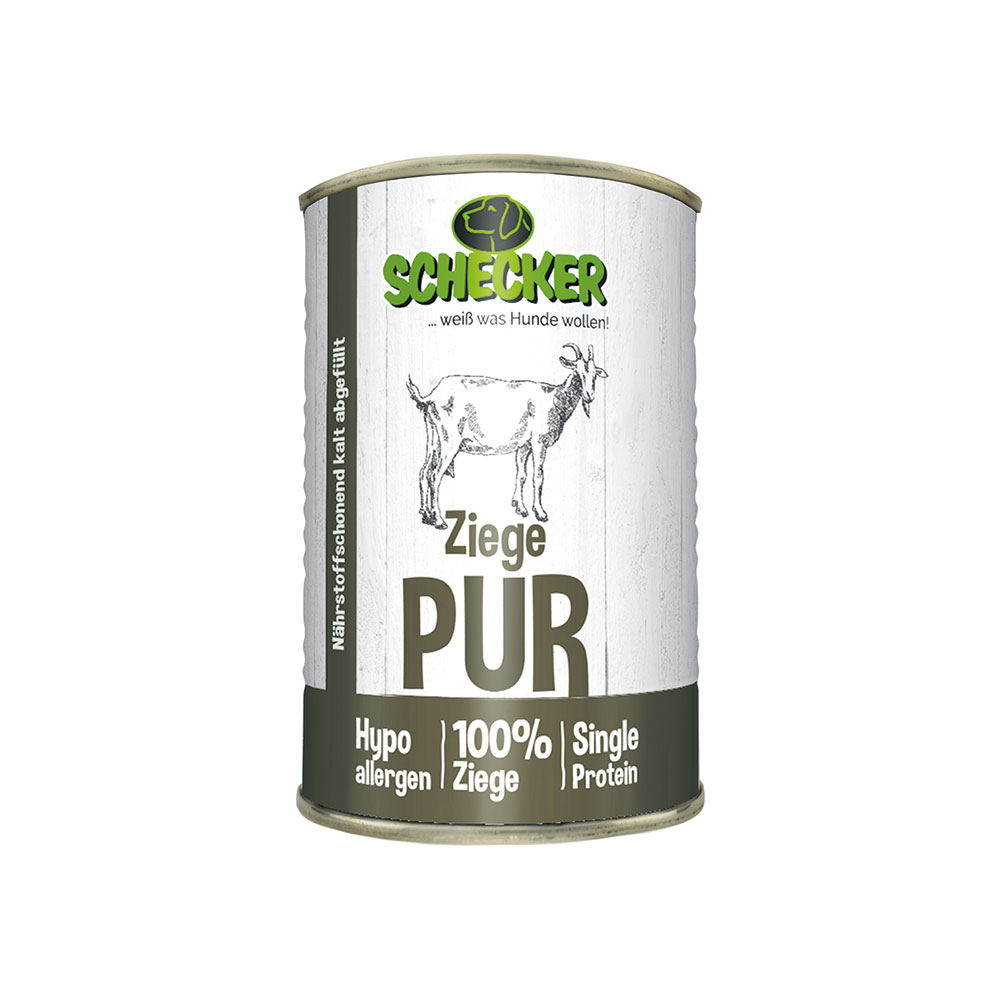 Schecker Ziege PUR 410g