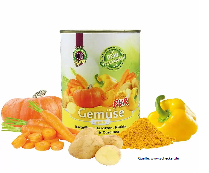 Dogreform Gemüse gelb PUR 410g