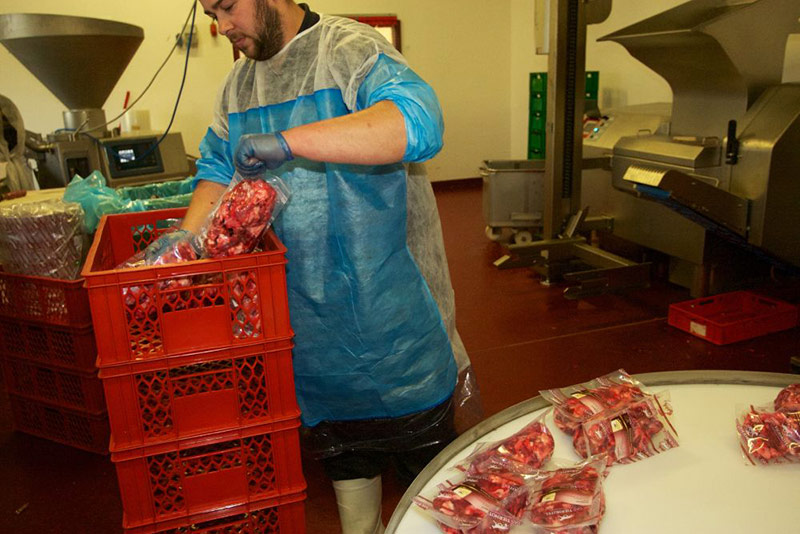 Jede Portion wird mit der gleichen Sorgfalt behandelt